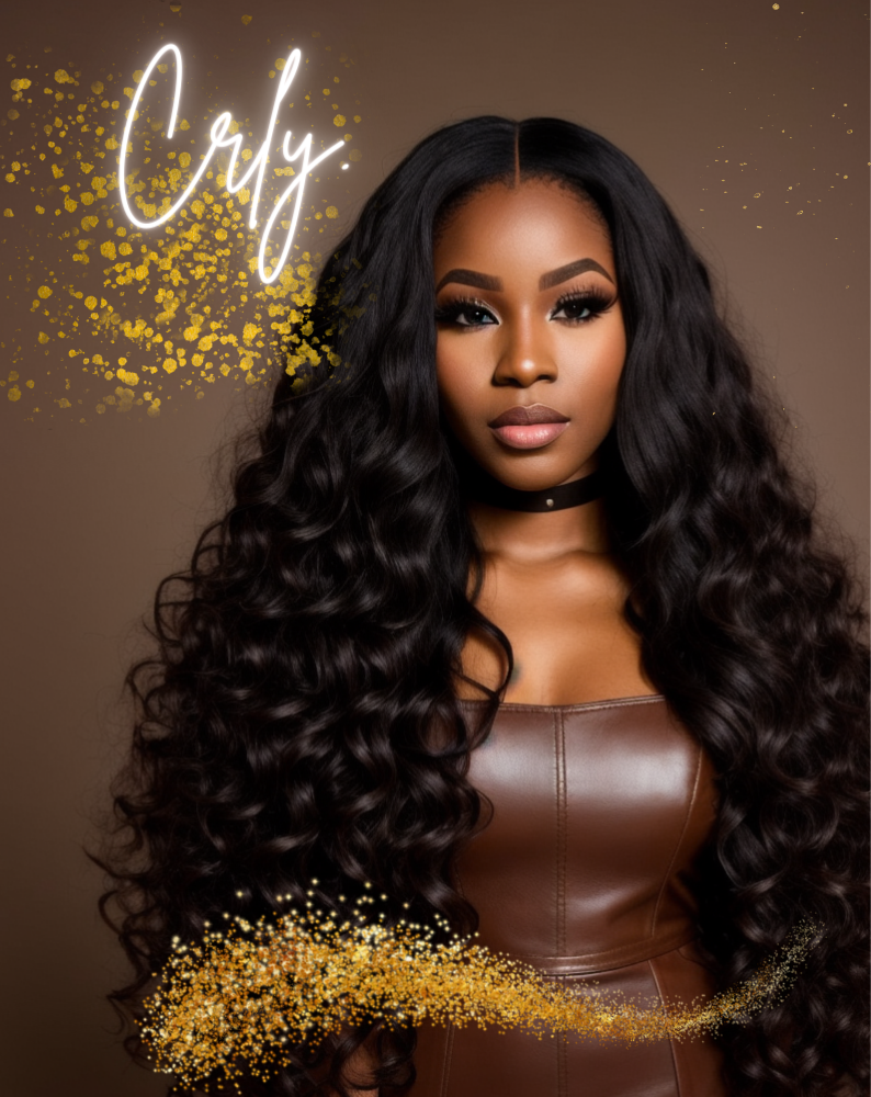 Virgin curly